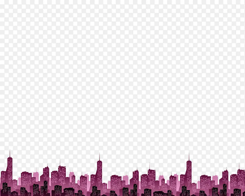 紫色的城市