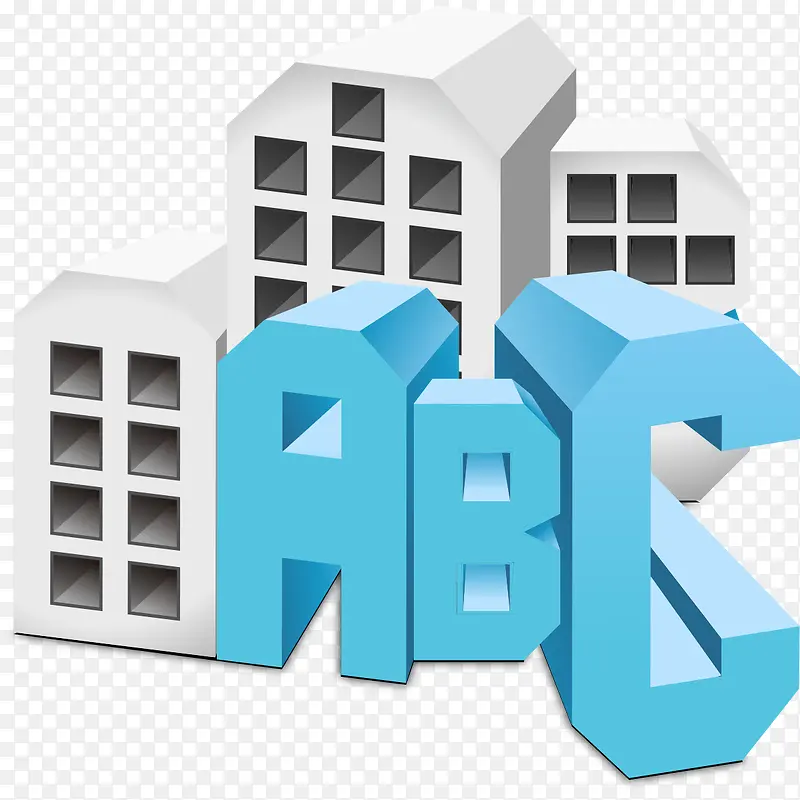 ABC大厦建筑模型