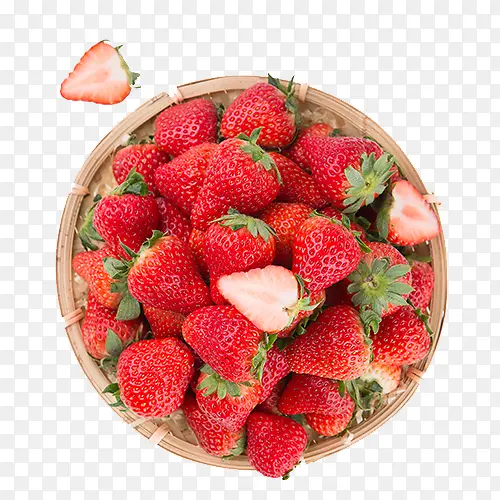 产品实物草莓