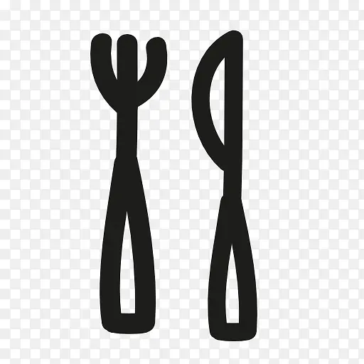 刀叉餐具图标