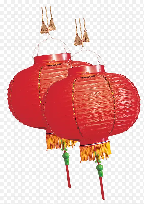 中式喜庆红色灯笼