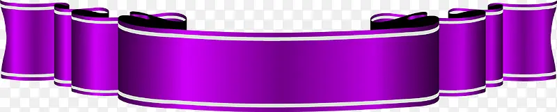 紫色丝带节日促销