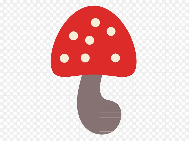 蘑菇卡通矢量素材