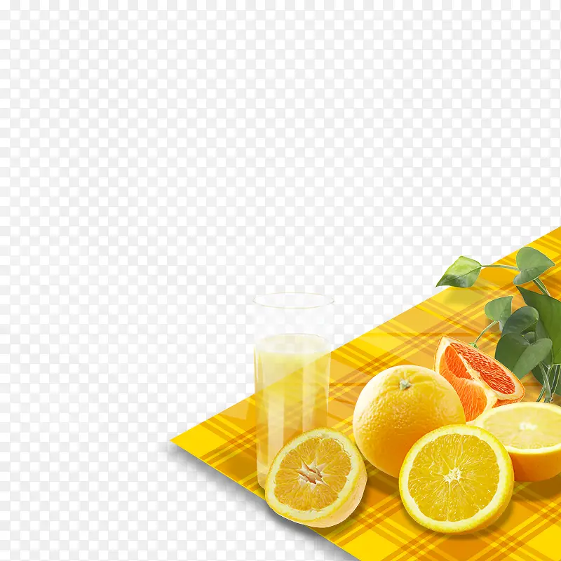 西柚橙子果汁