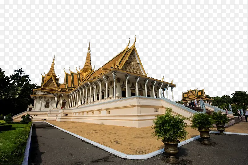 柬埔寨古建筑