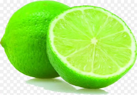 绿色高清柠檬水果