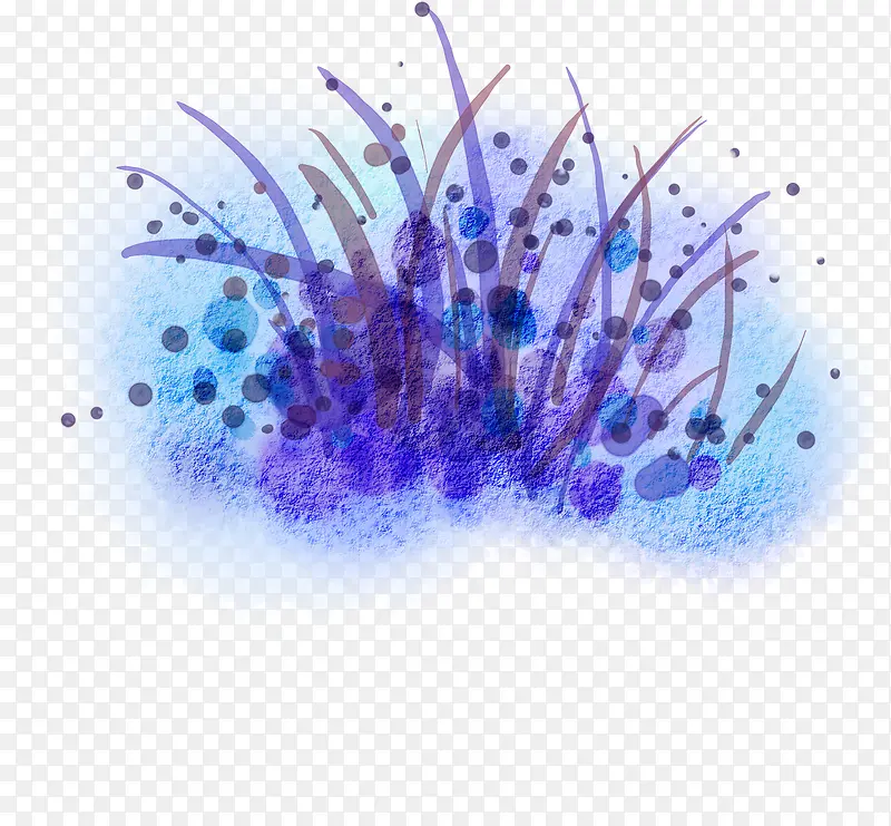 紫色花纹装饰背景