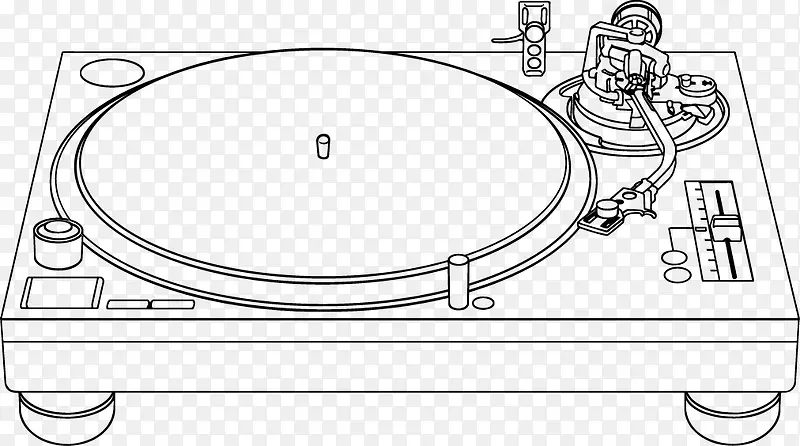 音乐元素 乐器 唱片机