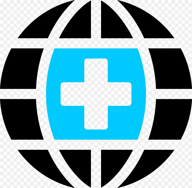 创意矢量诊所logo设计图