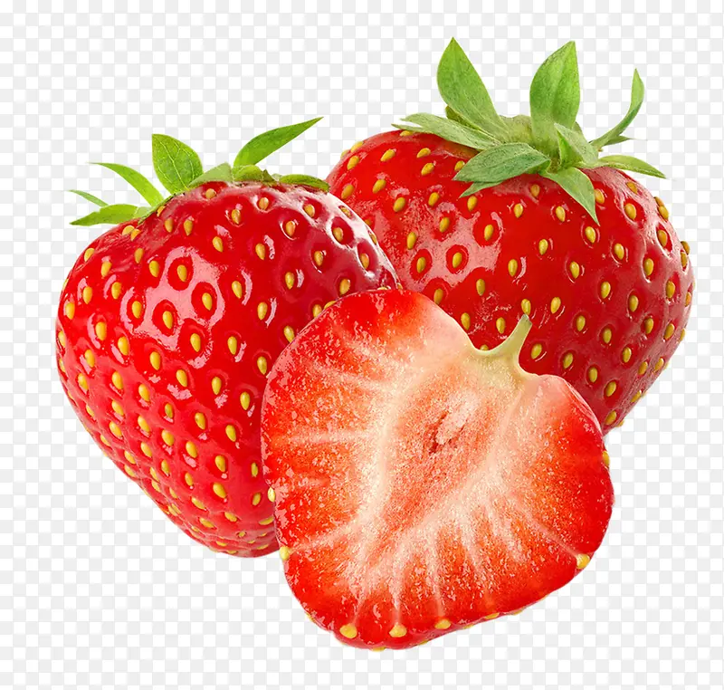 清新草莓图片