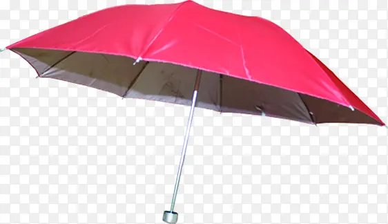 红色伸缩遮阳伞实用