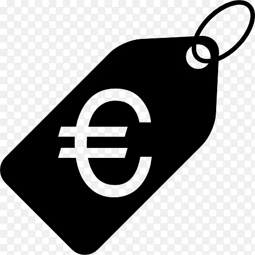 欧元的价格标签图标