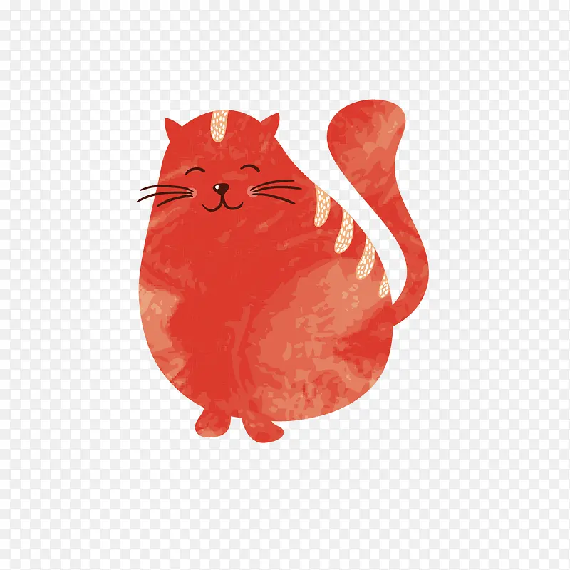 猫咪插画矢量素材