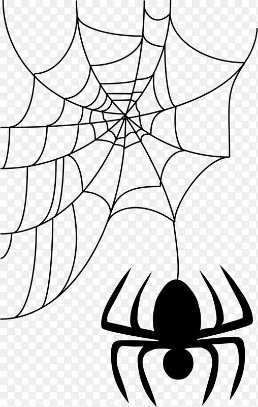 蜘蛛网万圣节-万圣节设计元素