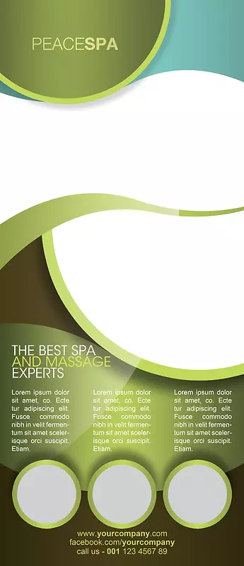 品牌文字平面设计手册-绿色设计展台