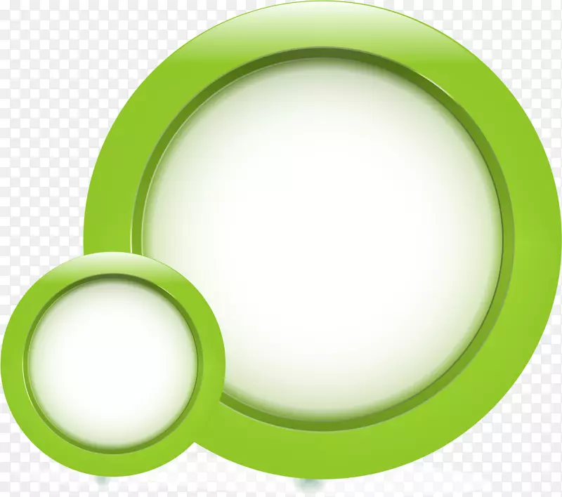 圆圈绿色图标-绿色圆圈边框