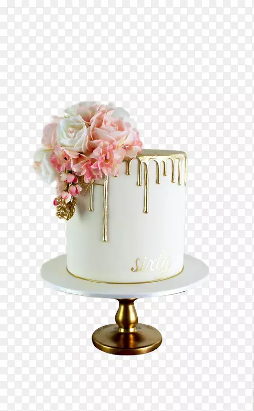 婚礼蛋糕生日蛋糕奶油滴蛋糕玫瑰蛋糕
