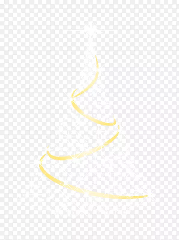 线角点白色图案-闪闪发光的圣诞树
