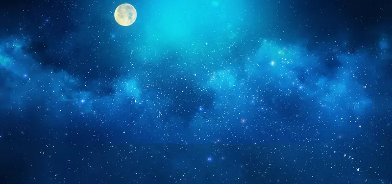 大气天空宇宙外太空蓝蓝天空背景