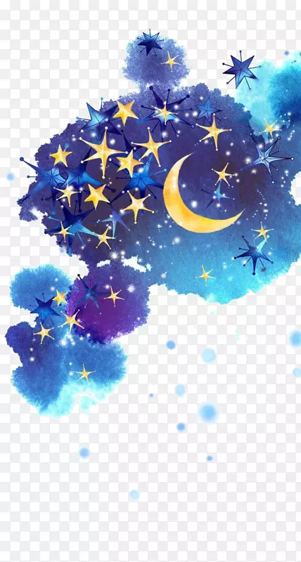 星月夜空-绘夜空