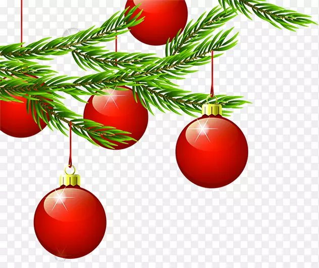 圣诞装饰品圣诞树-创意美丽的绿色圣诞树枝条吊坠