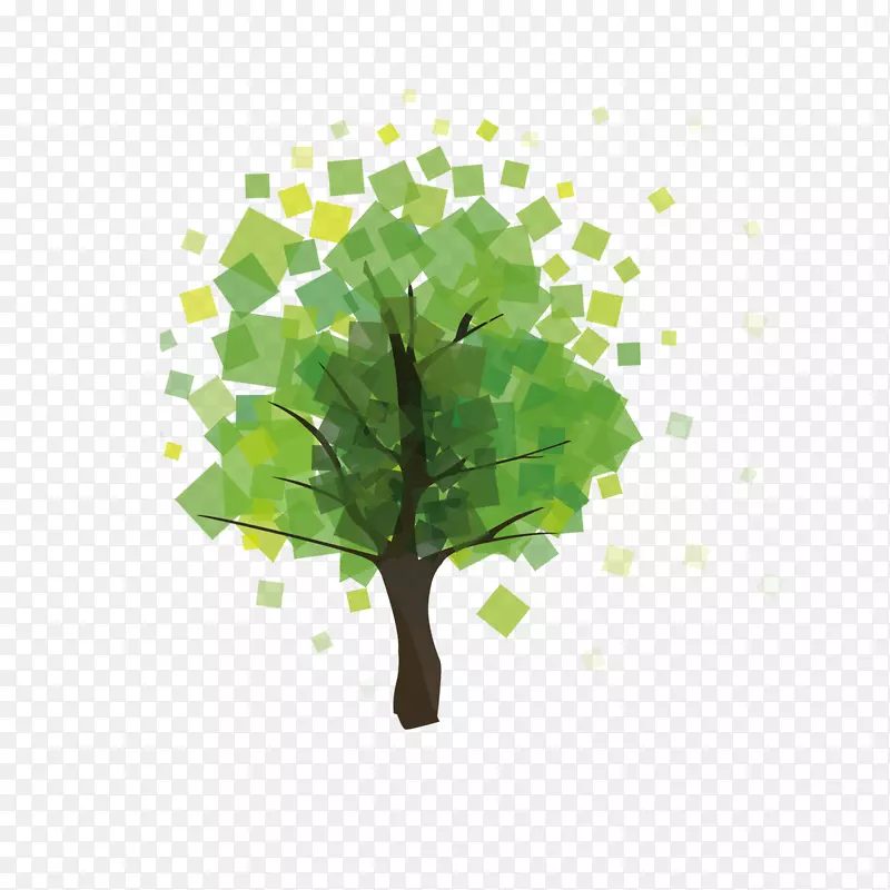 树招投标图三基春霞花园酒店-创意绿树