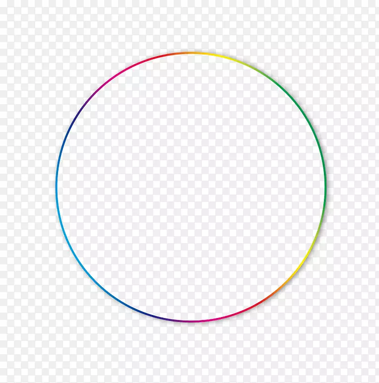 圆面积点角图案-彩色梯度圆