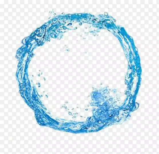 蓝色泻湖水信息.蓝色火焰环