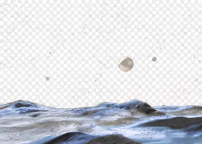 矮行星冥王星-月球表面