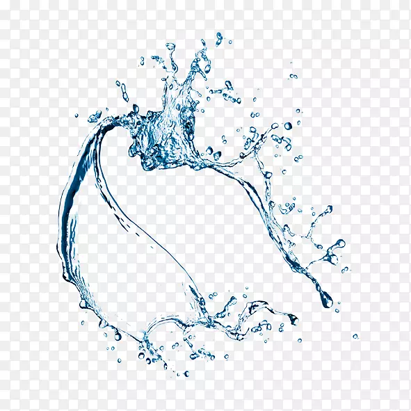 水滴-蓝色水滴