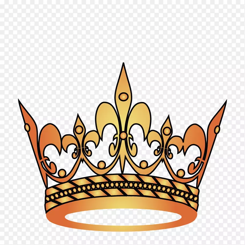 王冠剪贴画-高贵的王冠