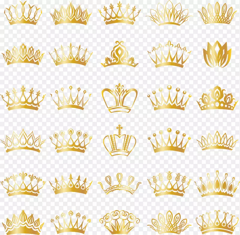 黄金图案-皇冠