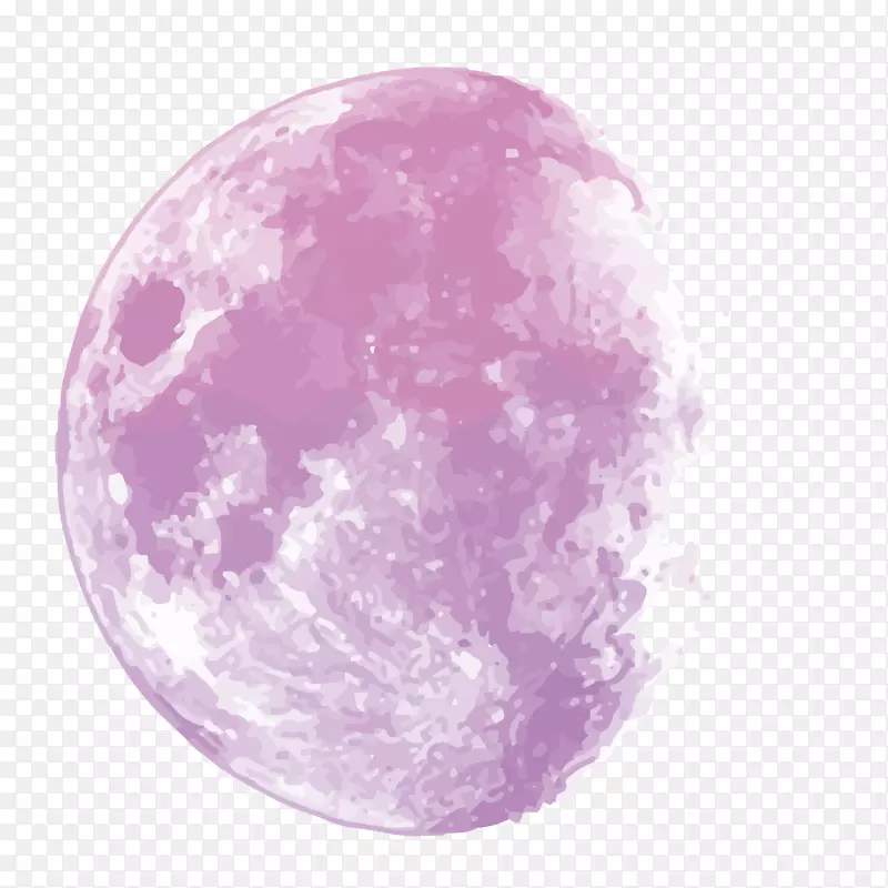 月梯度-中秋节，紫月