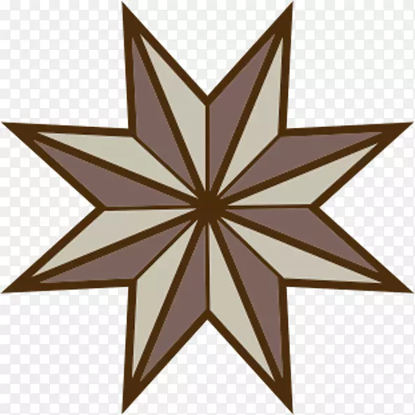 八角形多边形-创造性星