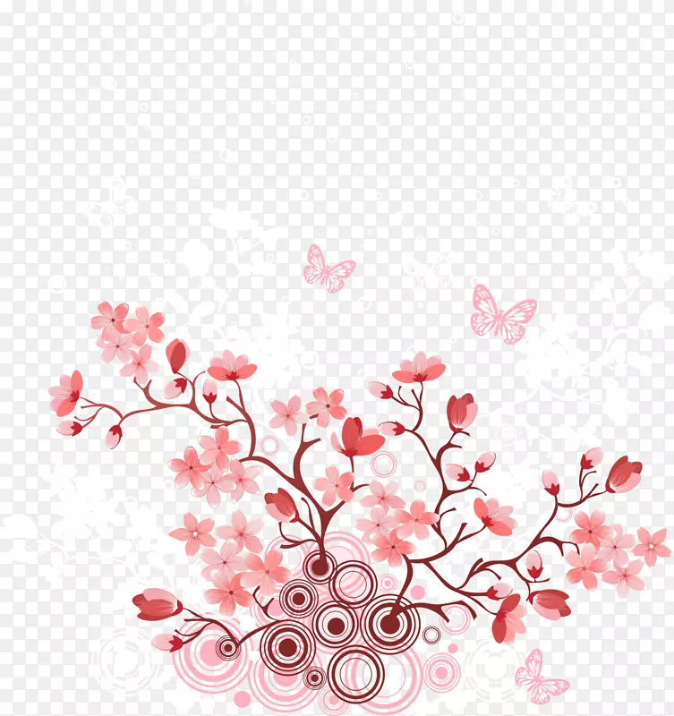 樱花-浪漫的樱桃树