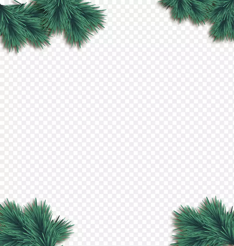 圣诞节松-装饰松树