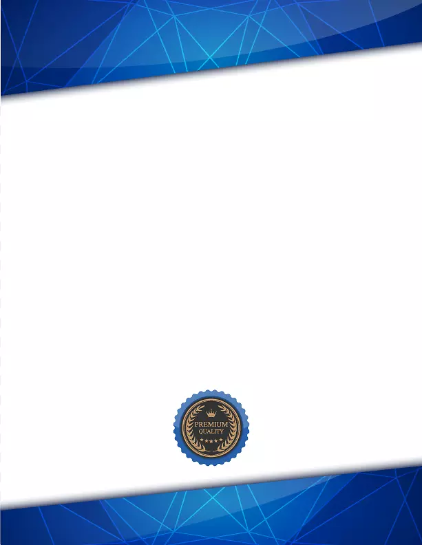 品牌标志蓝色天空-设计精美的邀请函材料证书