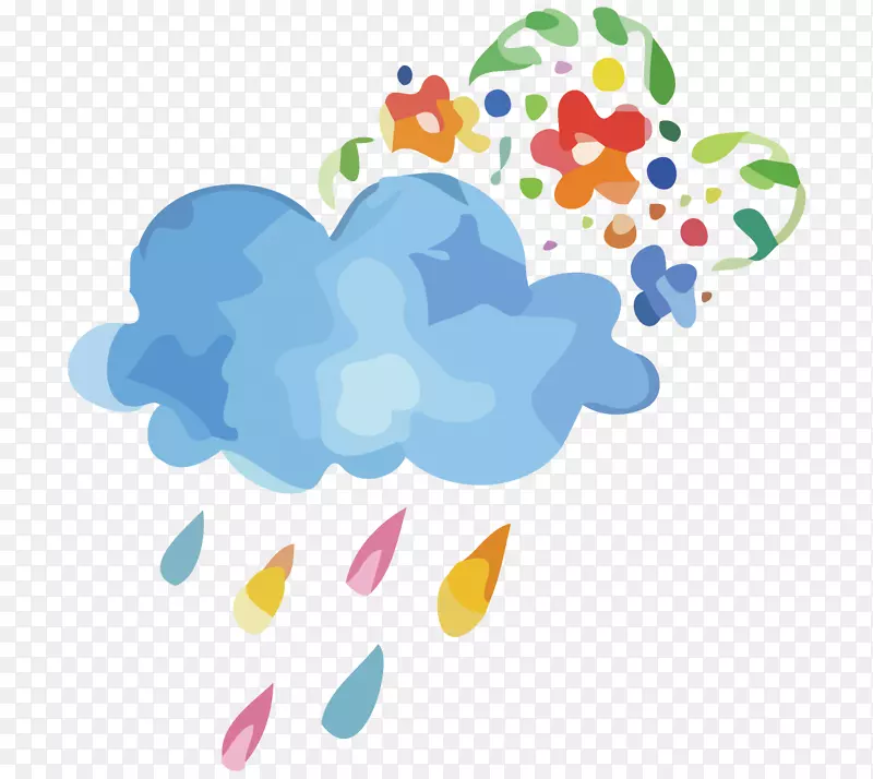 雨夹艺术-雨云创意