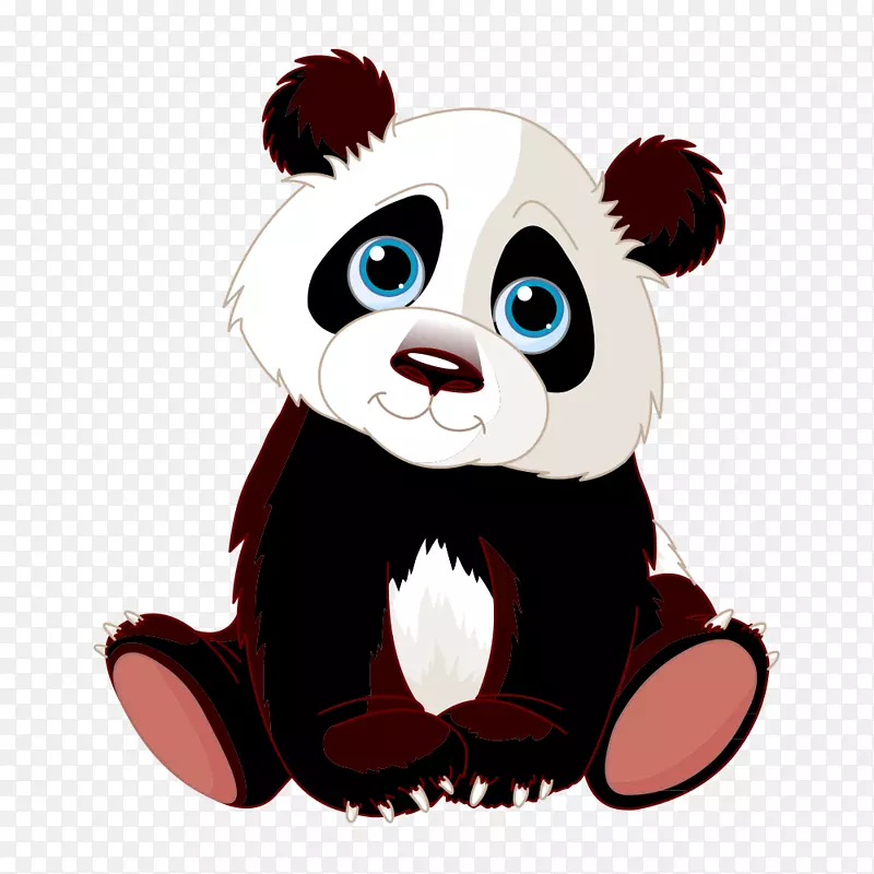 成都大熊猫繁育研究基地大熊猫熊夹艺术-可爱熊猫
