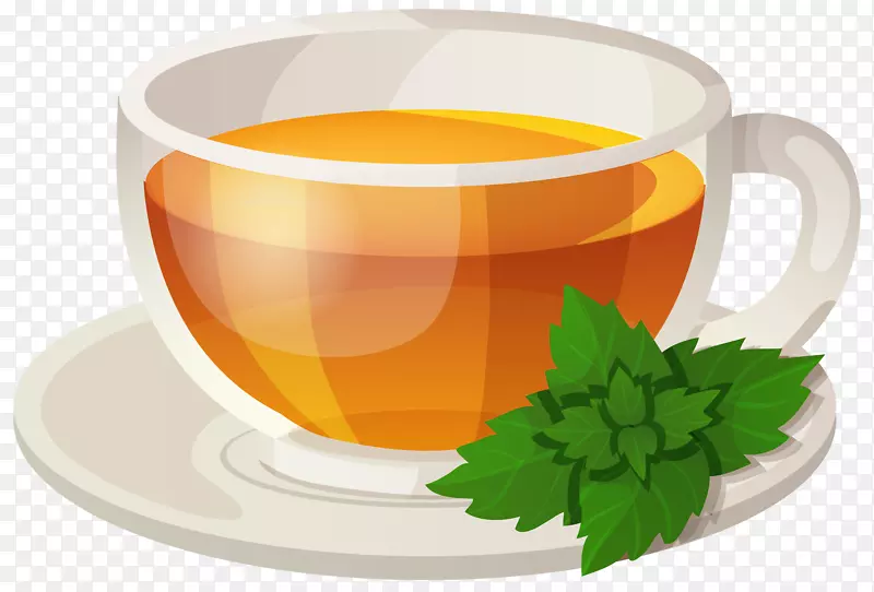 绿茶参茶饮罗布斯杯茶PNG