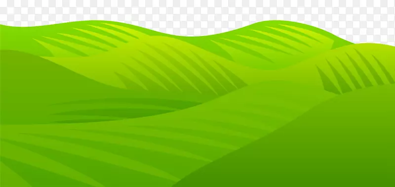 绿叶制品角-草甸透明PNG剪贴画图像