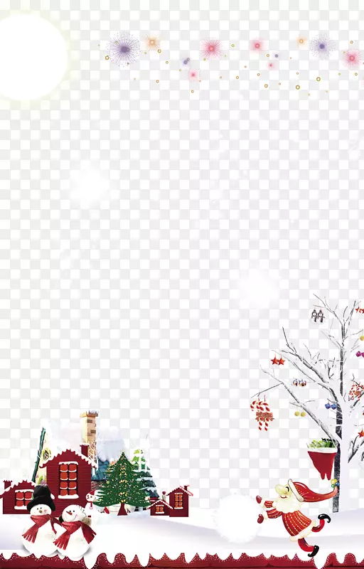 海报圣诞海报-温馨圣诞海报时尚元素