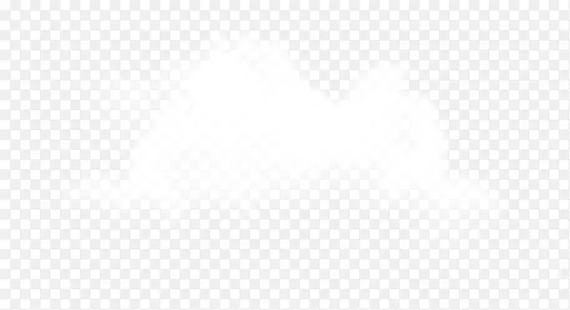 黑白方角图案-现实云PNG剪贴画图像