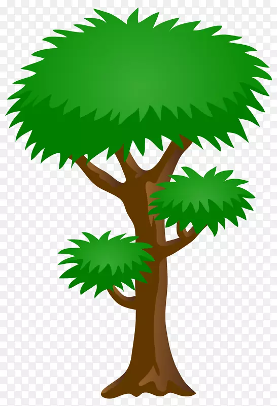 树绿剪贴画-绿树PNG剪贴画图像
