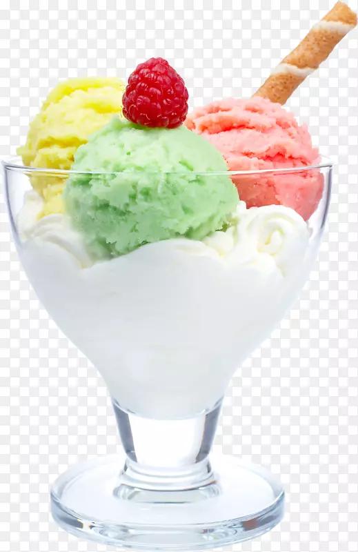 冰淇淋蛋糕圣代冰淇淋店-冰淇淋PNG形象