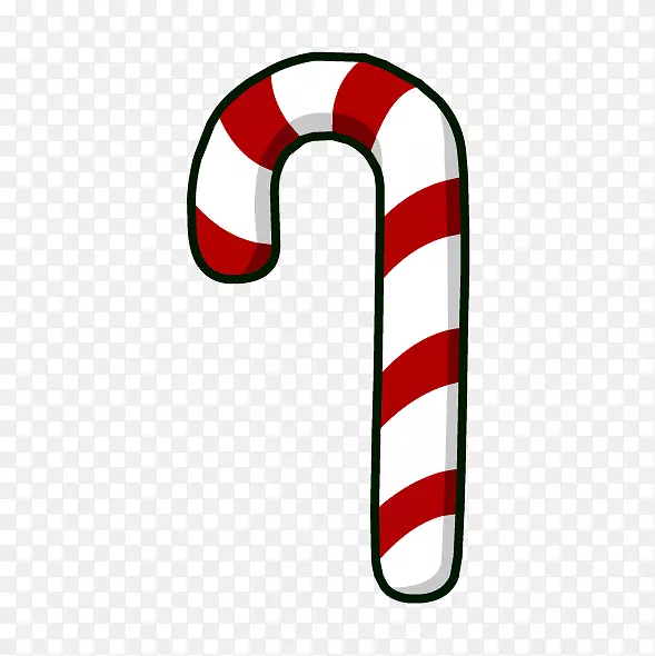 糖果手杖糖果夹艺术-圣诞糖果PNG