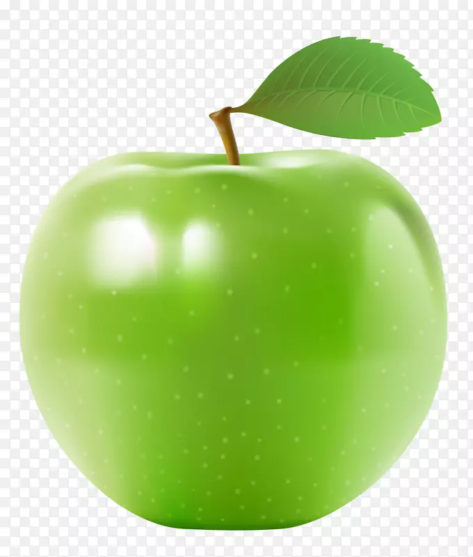 苹果剪贴画-绿色苹果PNG剪贴画