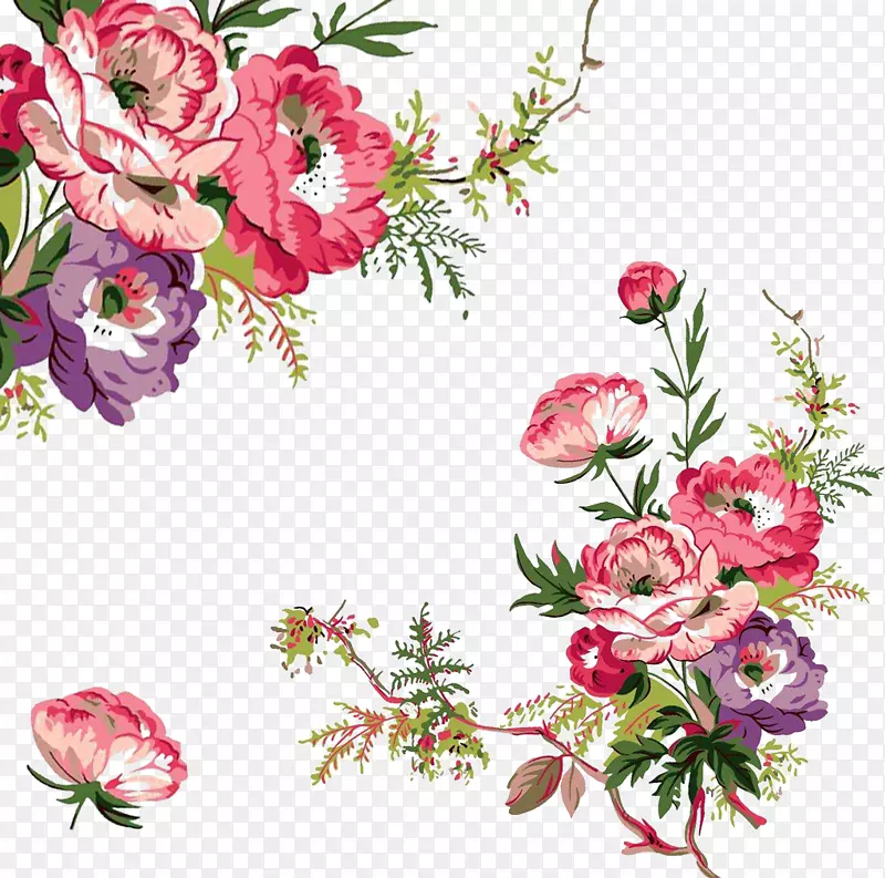 花卉下载插图-花卉装饰材料