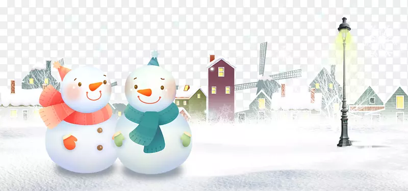 雪人冬季-圣诞节