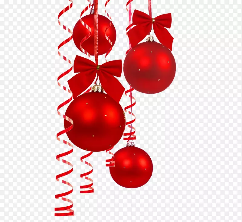 圣诞树装饰墙纸-红色圣诞装饰品圣诞舞会